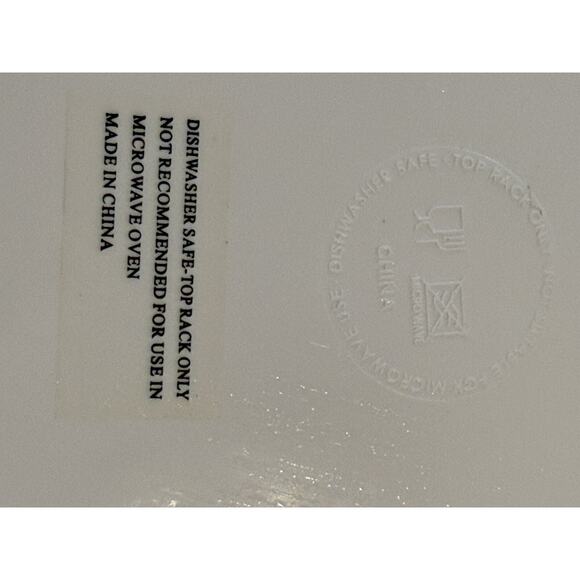 Melamine Square‎ Plates Garden Sunflower Fresh Cream Tomatoes Sweet Corn (10) - Picture 8 of 10